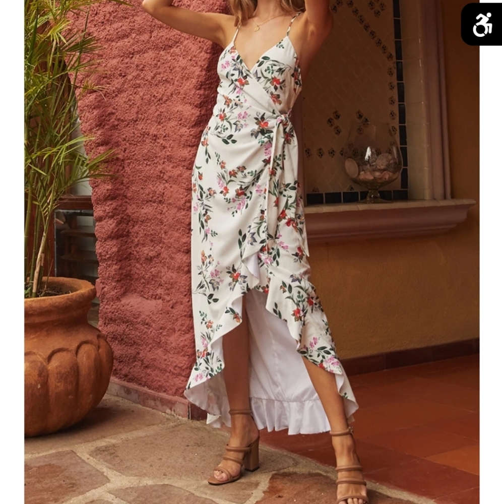 TJD Floral maxi dress